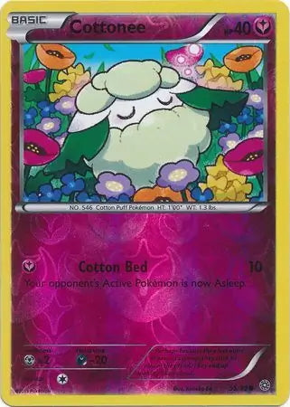 Ancient Origins Cottonee #55/98 reverse holo